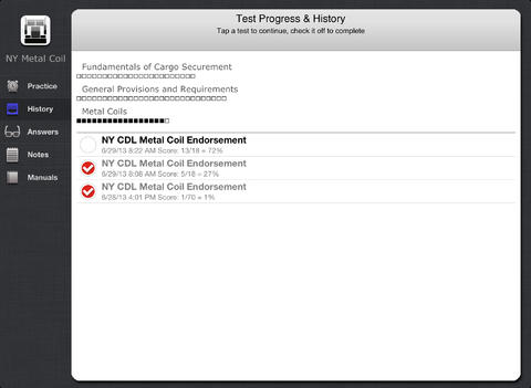 NY CDL Metal Coil Endorsement screenshot 9