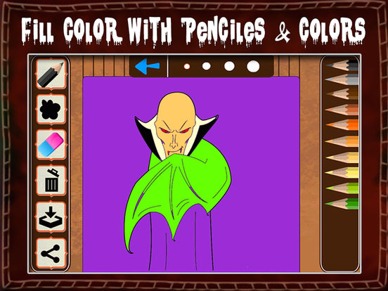 Halloween Color Paint For Kids & Adults screenshot 9