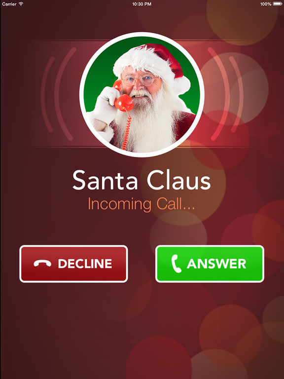 A Call From Santa! Phone Call & Voicemail of Santa Claus - appPicker