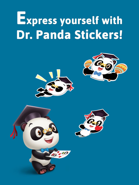 Dr. Panda Sticker Pack screenshot 3