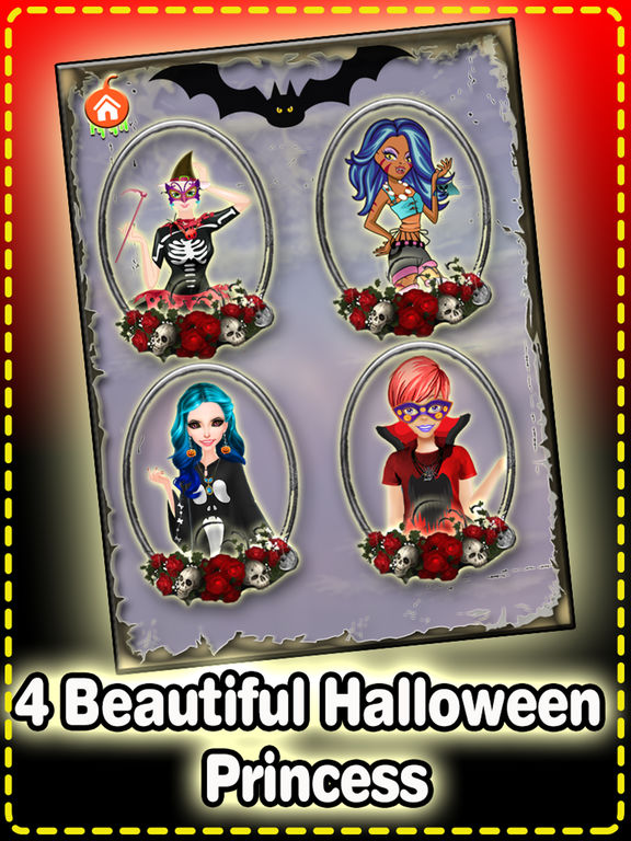 Halloween dress up game - Real Halloween girls screenshot 7