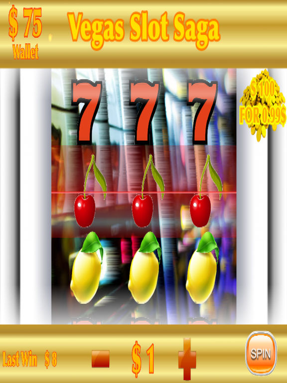 Vegas Slot Saga - iOS Top 2D Games screenshot 3