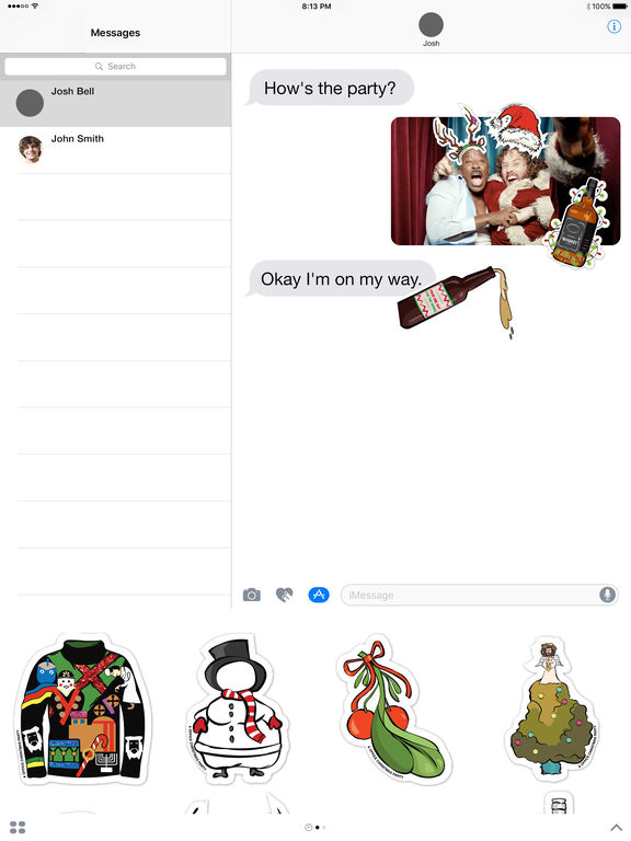 Office Christmas Party Stickers screenshot 4