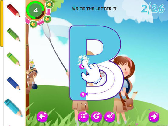 Abc Tracing Handwriting Learn To Write Letters 