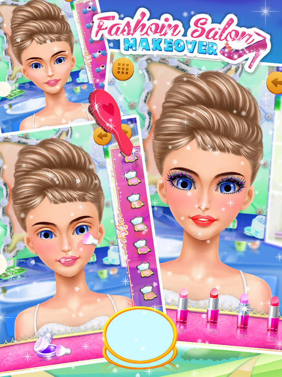 Fashoin Salon Makeover & Dressup Games for girls | iPhone & iPad Game ...