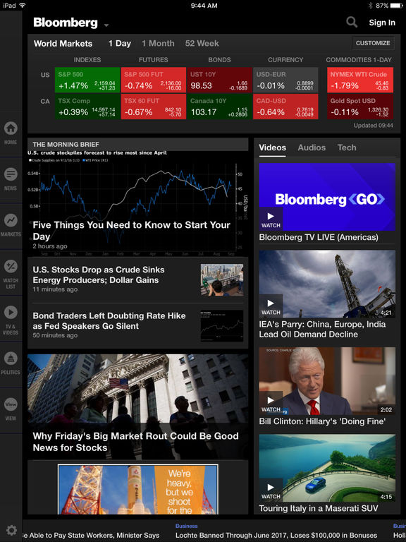 Bloomberg: Business News screenshot 6