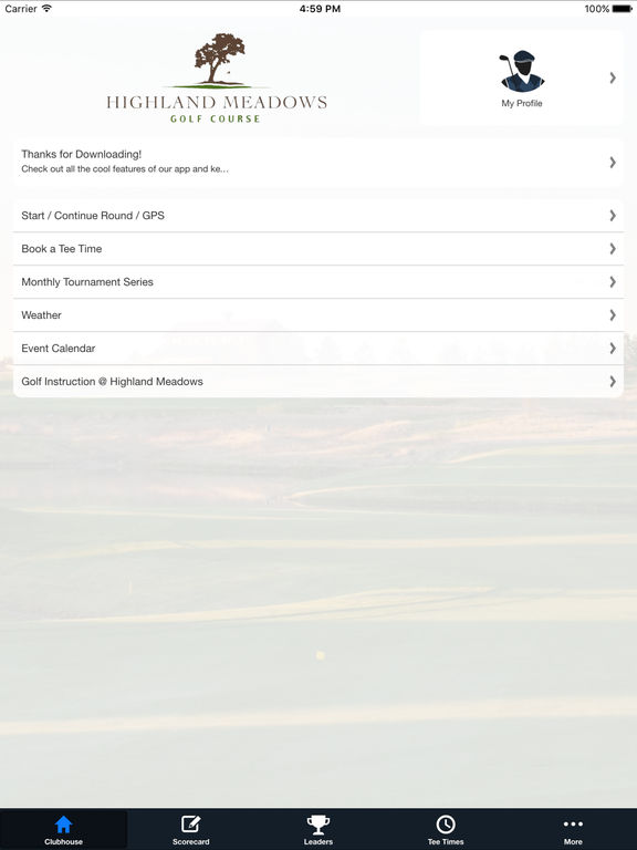 Highland Meadows Golf Course screenshot 7