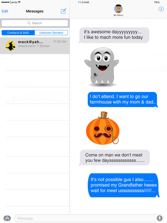 HalloweenMoji - Halloween Stickers for iMessage screenshot 10