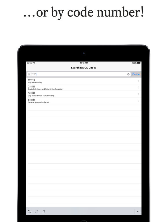 NAICS Code Lookup Apps 148Apps