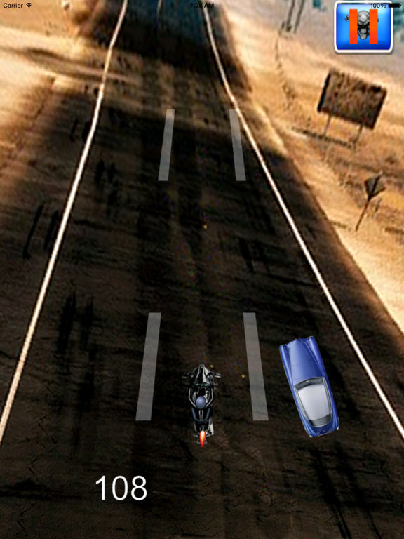 A Motorbike Highway In Speed Pro - Powerful High Race Driving screenshot 7