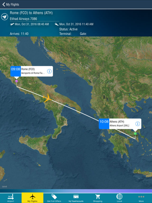 Athens Airport (ATH) + Flight Tracker screenshot 6