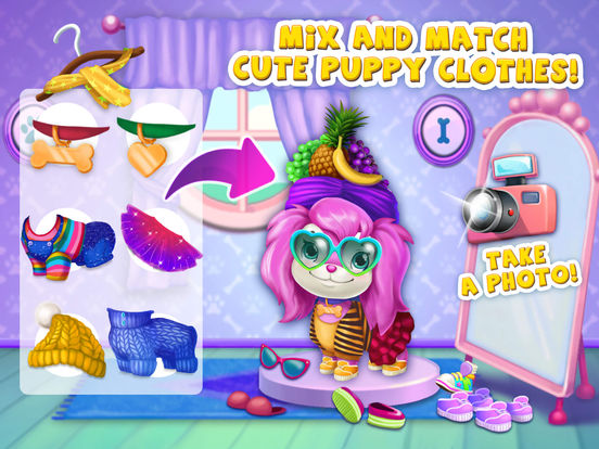 Pink Dog Mimi - My Virtual Pet - No Ads screenshot 9