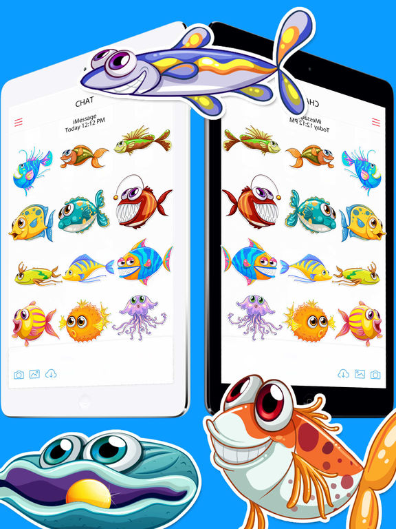 Fish Stickers Pro screenshot 6