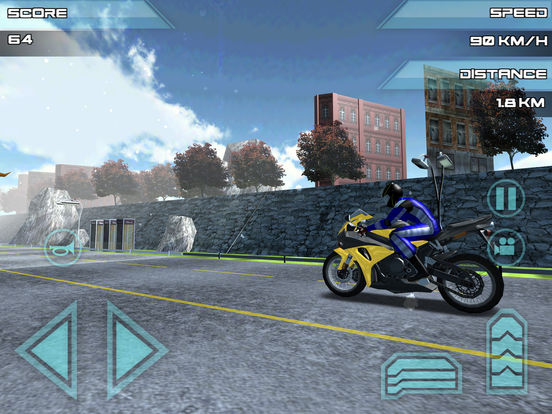 3D FPV Motorcycle Racing PRO - Full eXtrem Version screenshot 8